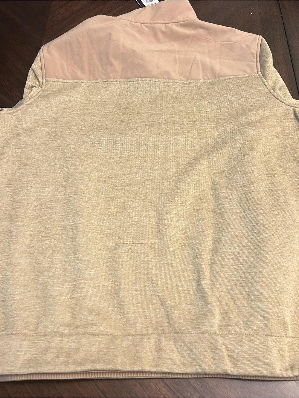 Under Armour Men's Drive Storm Half Zip Camel/Sandstorm/White, Large New - Picture 4 of 11